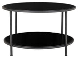 Vita Coffee Table Ø80x45, Black