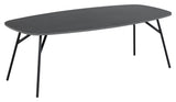 Caracas, coffee table 120cm - black