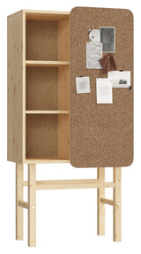 Slide Cabinet with notice board 38x70