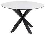 Heaven, dining table Ø119 - white