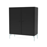 COVER Cabinet with flint legs, Black