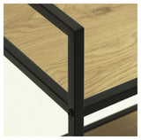 Altino, shelf 88cm - black/oak