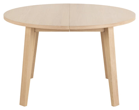 A-Line, dining table Ø120/220 - oak