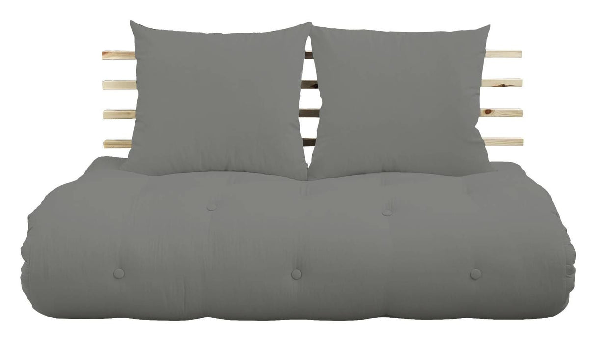 Shin Sano Futon Sofa, Gray/Nature