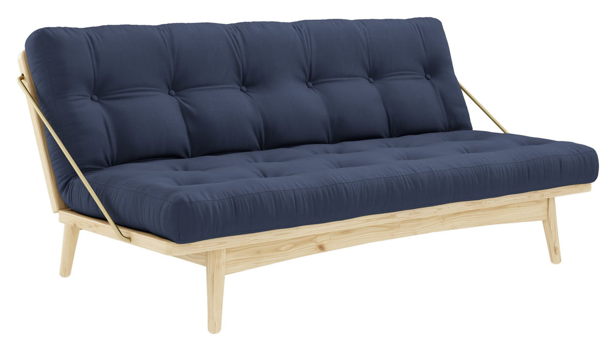 Folk Sofa bed, Pine/Navy