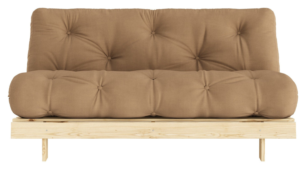 Roots 160 Sofa bed, Pine/Mocca,