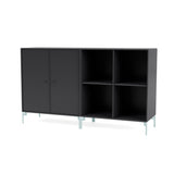 PAIR Classic sideboard with flint legs, Anthracite