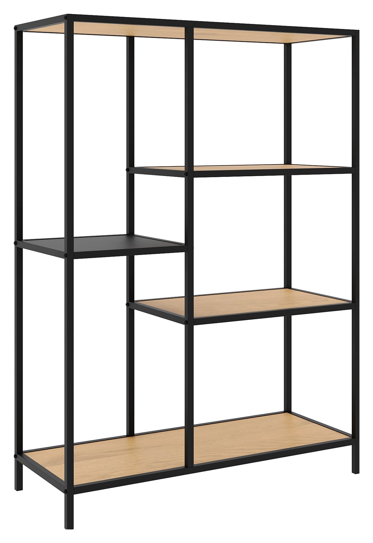 Altino, shelf 112cm - black/oak