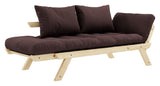 Bebop Sofabed, Pine/Brown