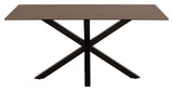 Heaven, dining table 160cm - brown