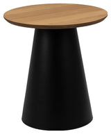 Soli, coffee table Ø45 - oak