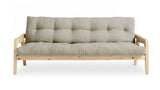 GRAB Sofa bed 130x200, Nature/Linen