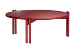 Coffee table low, red