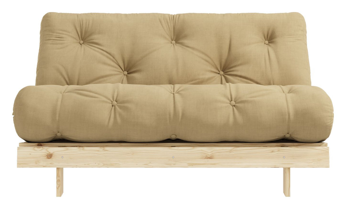 Roots 140 Sofa bed, Pine/Beige