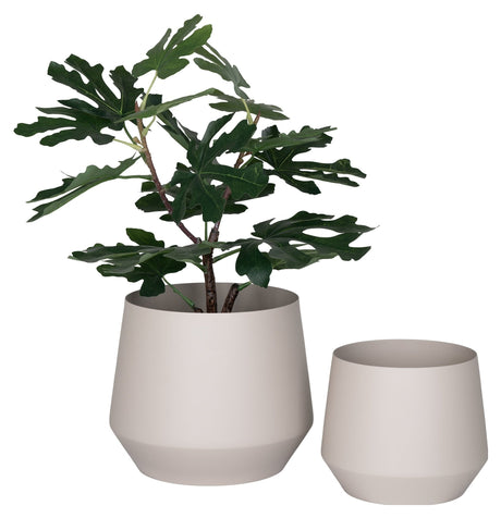 Trophy, Flowerpot set of 2, sand