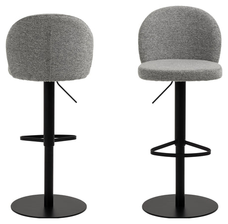 Patricia, bar stool - gray