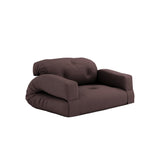 Hippo, sofa bed, brown