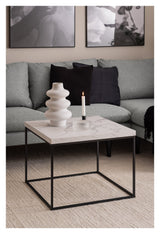 Barossa, coffee table 60cm - white marble