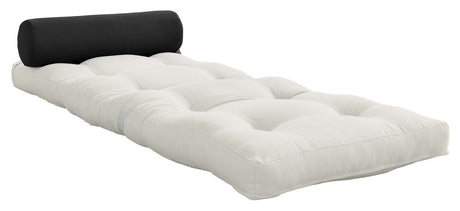 Wrap Futon, Dark Gray/Offwhite