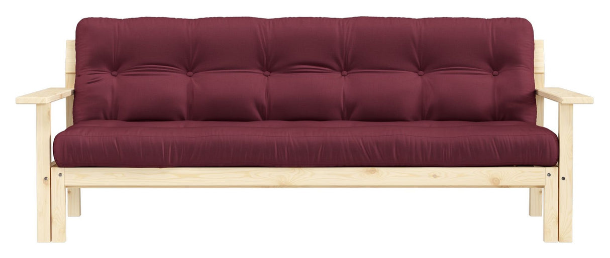 Unwind Sofa bed 190x100, Bordeaux