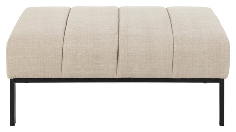 Caix, ottoman - beige