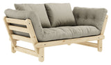 Beat Sofa Bed, Nature, Pine/Linen