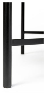 homii Li Coffee table, Ø80/Ø62, Black