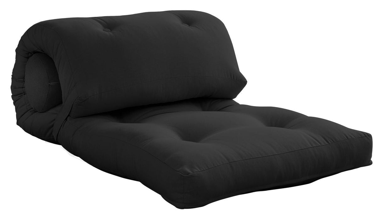 Wrap Futon, Dark Gray/Dark Gray