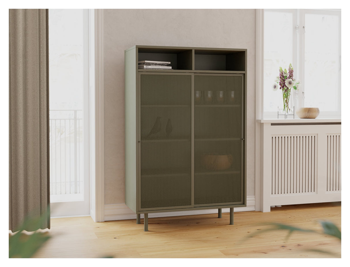 Veep, cupboard 140 cm - green