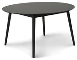 Meza Round Dining Table Ø135, Graphite/Ben ash