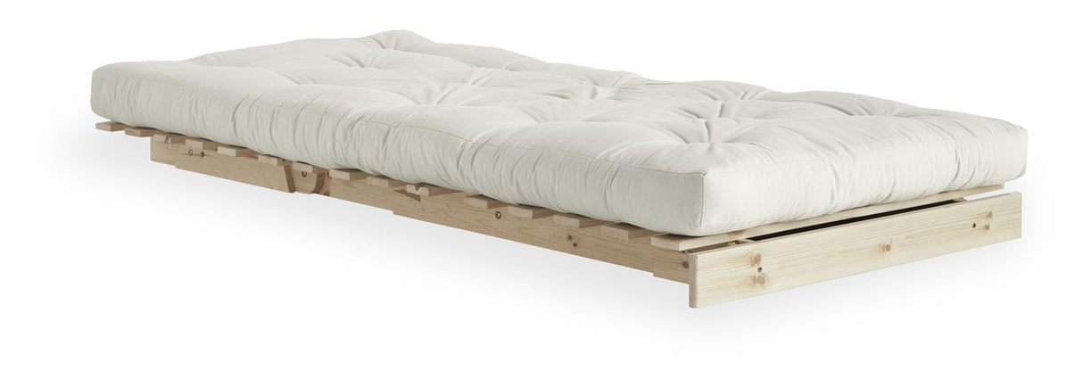 Roots 90 Sofa Bed, Pine/Off White