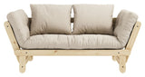 Beat Sofa Bed, Nature, Pine/Beige