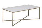 Filippa Coffee table 120x60, White marble