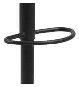 Finch Barstool w. Trumpet foot, Anthracite