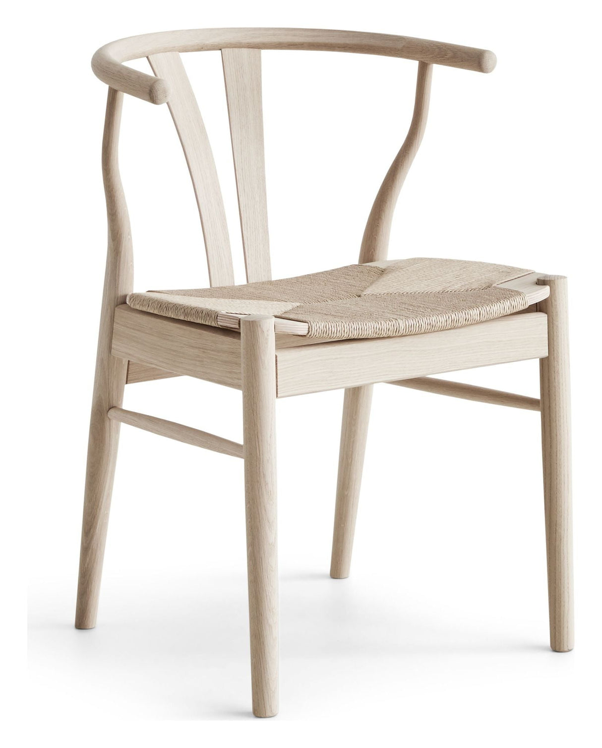 Findahl Freja Dining chair oak/untreated, Natural braid