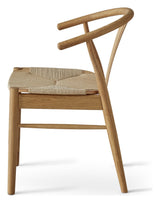 Findahl, Frida Dining Chair, oak/oil - Nature braid