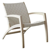 Findahl Luna Lounge Chair, oak w. braided webbing