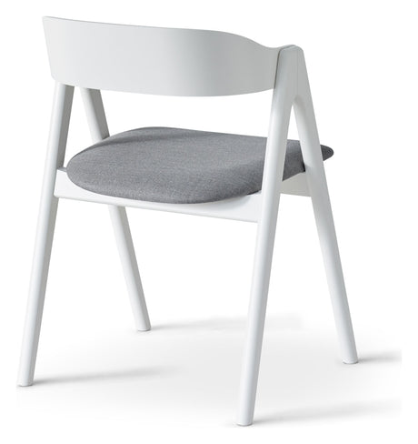 Findahl Mette Dining chair beech, White