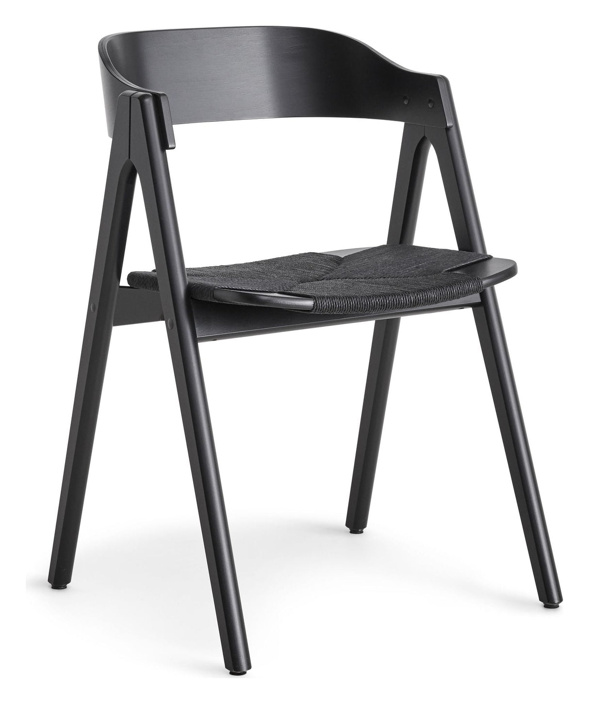 Findahl Mette Dining chair beech, Black braid