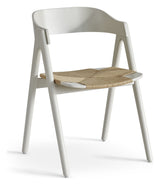 Findahl Mette Dining chair beech/beige, Natural braid