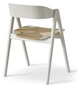 Findahl Mette Dining chair beech/beige, Natural braid