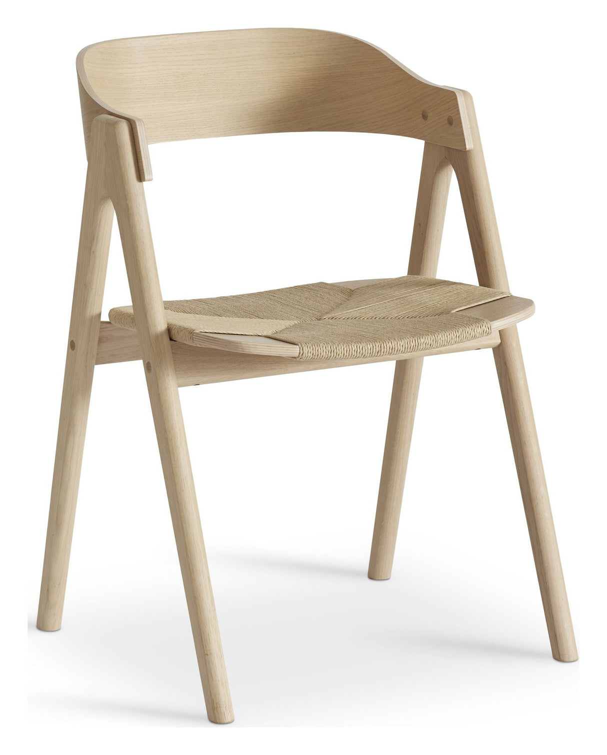 Findahl Mette Dining chair oak/soap, Natural braid