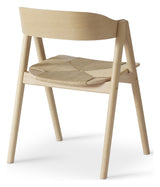 Findahl Mette Dining chair oak/soap, Natural braid