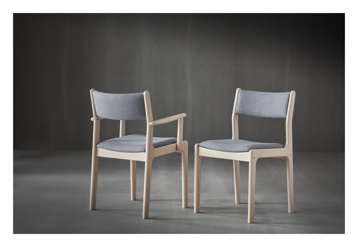 Findahl Nybøl Dining chair, oak/soap, Gray