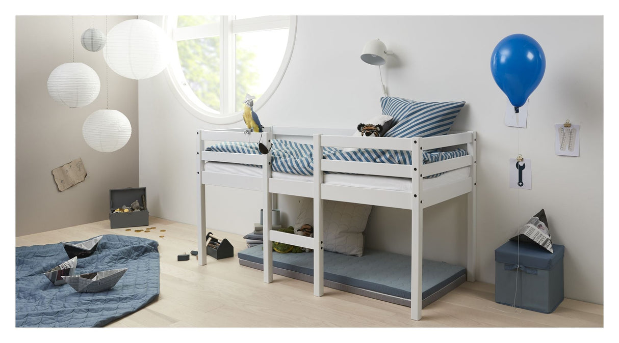 THUKA Alfred Junior Bed, White, 70x160