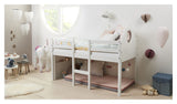 THUKA Alfred Children's cot with gable, White, 90x200