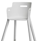 FLEXA Baby High Chair w/roll bar, White