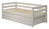 Classic Children's bed with drawers, white, 90x200