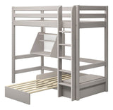 Classic Casa High Bed 90x200, Gray