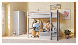 Classic Casa High Bed 90x200, Gray